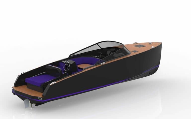 Isloep’s nieuwe vlaggenschip Rapida 1090 te zien bij Hiswa te Water