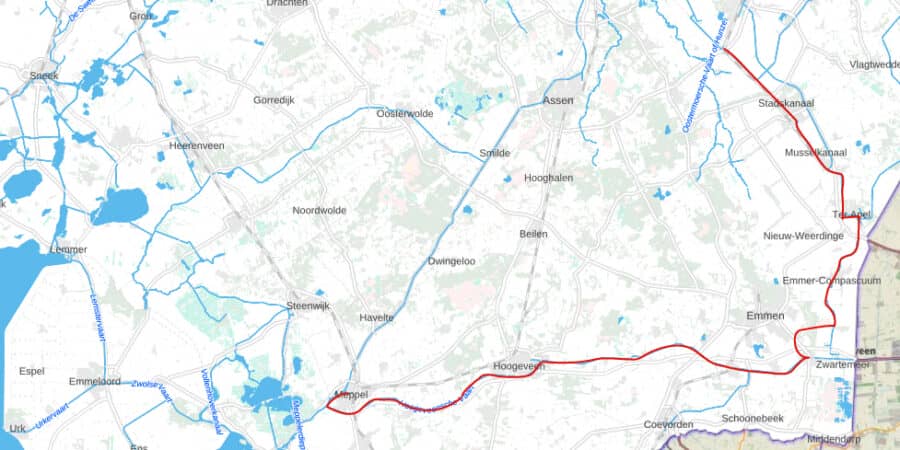 Vaarroute Zuid Drenthe