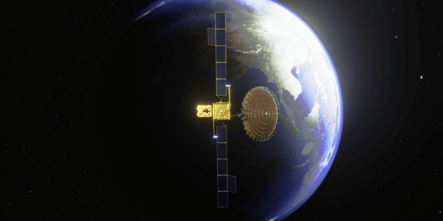 Een van de Inmarsat satellieten