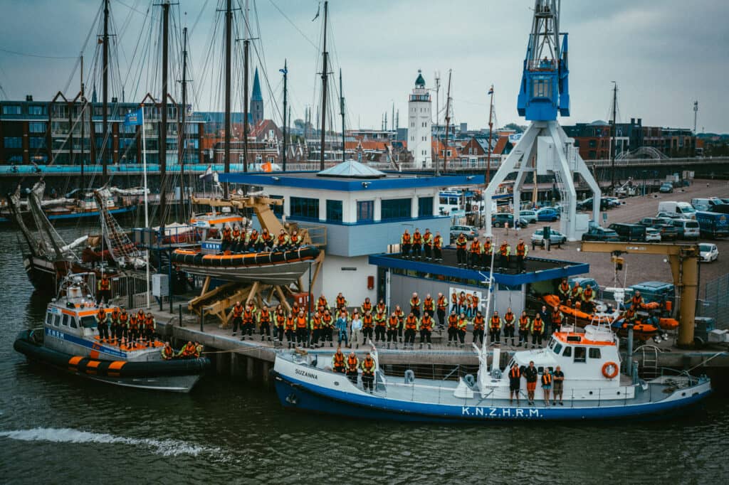 Groepsfoto KNRM jubileum