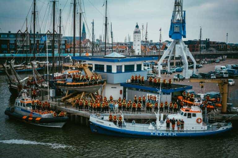 Groepsfoto KNRM jubileum