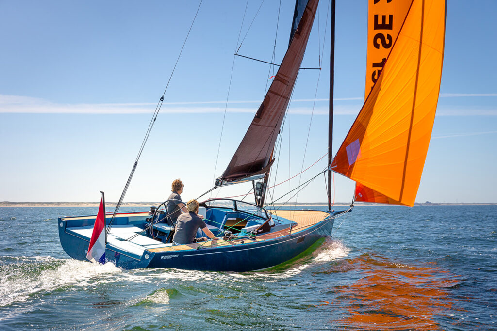 Saffier met een dek van Esthec (foto: Klaas Wiersma)