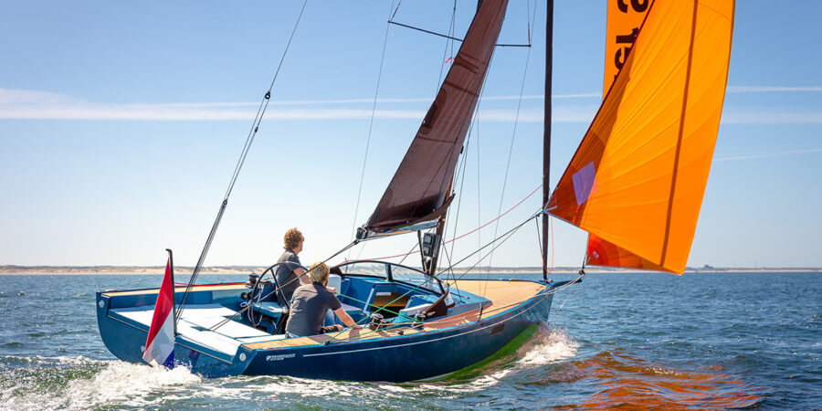 Saffier met een dek van Esthec (foto: Klaas Wiersma)