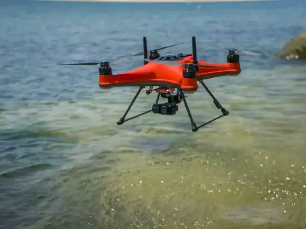 Floating drone water