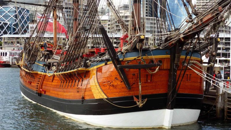 Endeavour's replica