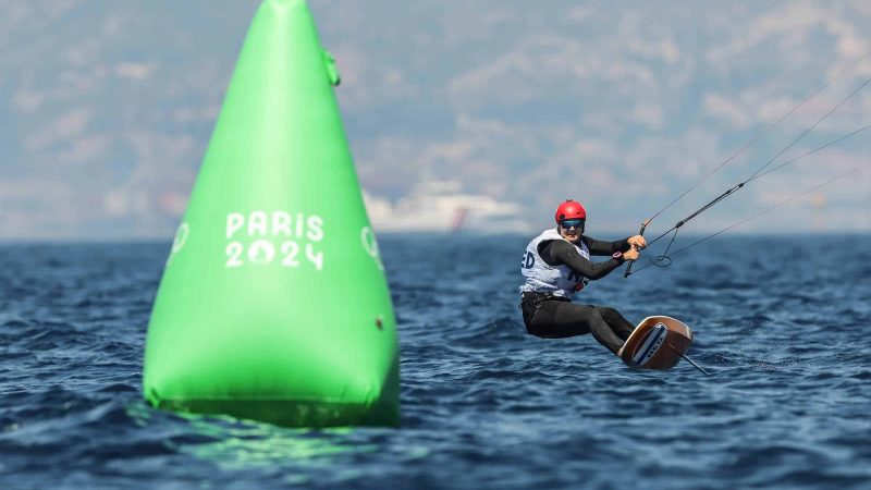 Paris 2024 Olympic Sailing in Marseille, France on 6 August, 2024. (Photo by World Sailing / Sander van der Borch)