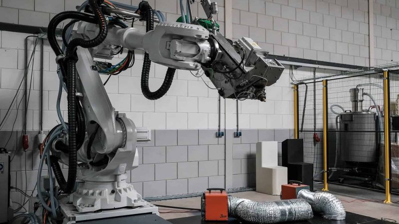 3D printer klaar voor een nieuwe printopdracht