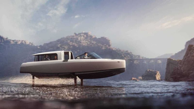 Elektrische vliegende passagiersboot zonder voetafdruk debuteert in Venetië: Candela P-8 Voyager