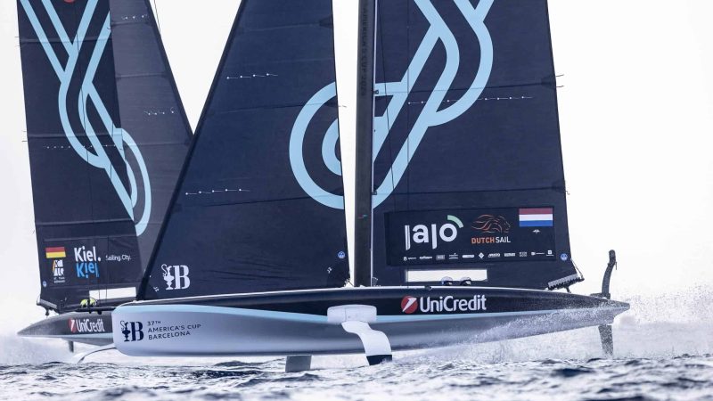 JAJO Team DutchSail, Unicredit Youth America’s Cup, Barcelona, Spain, Monday, 23  September 2024.