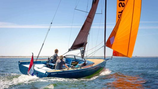 Saffier met een dek van Esthec (foto: Klaas Wiersma)