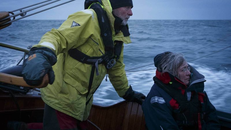 Vooral 's nachts zeilen is kan koud zijn