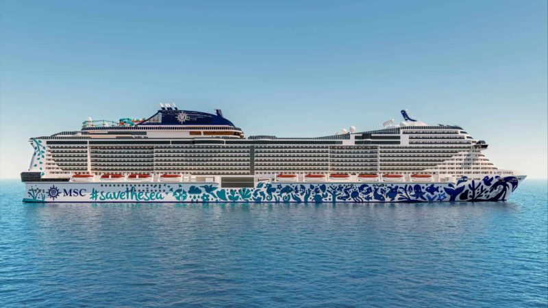 MSC Euribia Legt Aan In Amsterdam