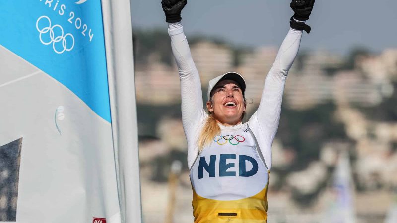 Paris 2024 Olympic Sailing in Marseille, France on 5 August, 2024. (Photo by World Sailing / Sander van der Borch)