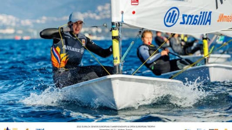 Marit Bouwmeester bronzen medaille op EK ILCA6