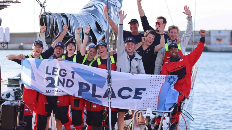 Nederlandse Team JAJO tweede in eerste etappe The Ocean Race VO65 Sprint Cup