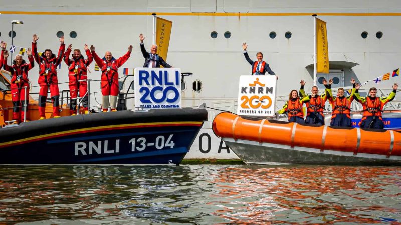 RNLI En De KNRM Starten Viering 200 Jaar Jubileum, Fotograaf Martijn Bustin KNRM