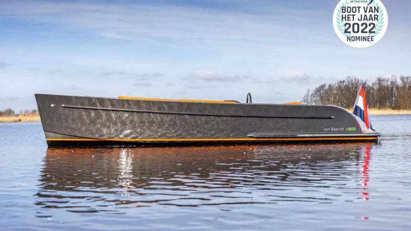 Van Baerdt E800 genomineerd voor Boot van het Jaar