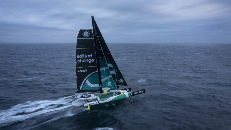 Sails of Change op topsnelheid